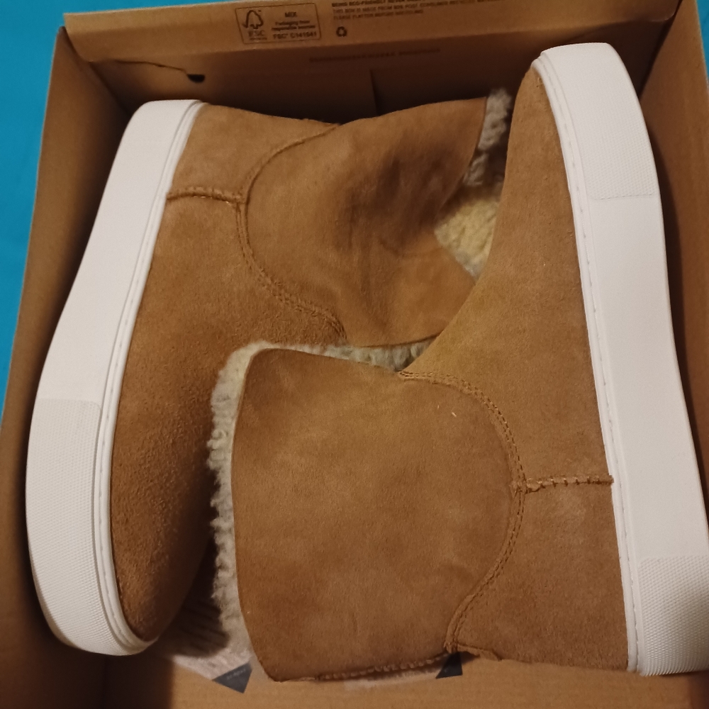UGG Tan Suede Sneakers